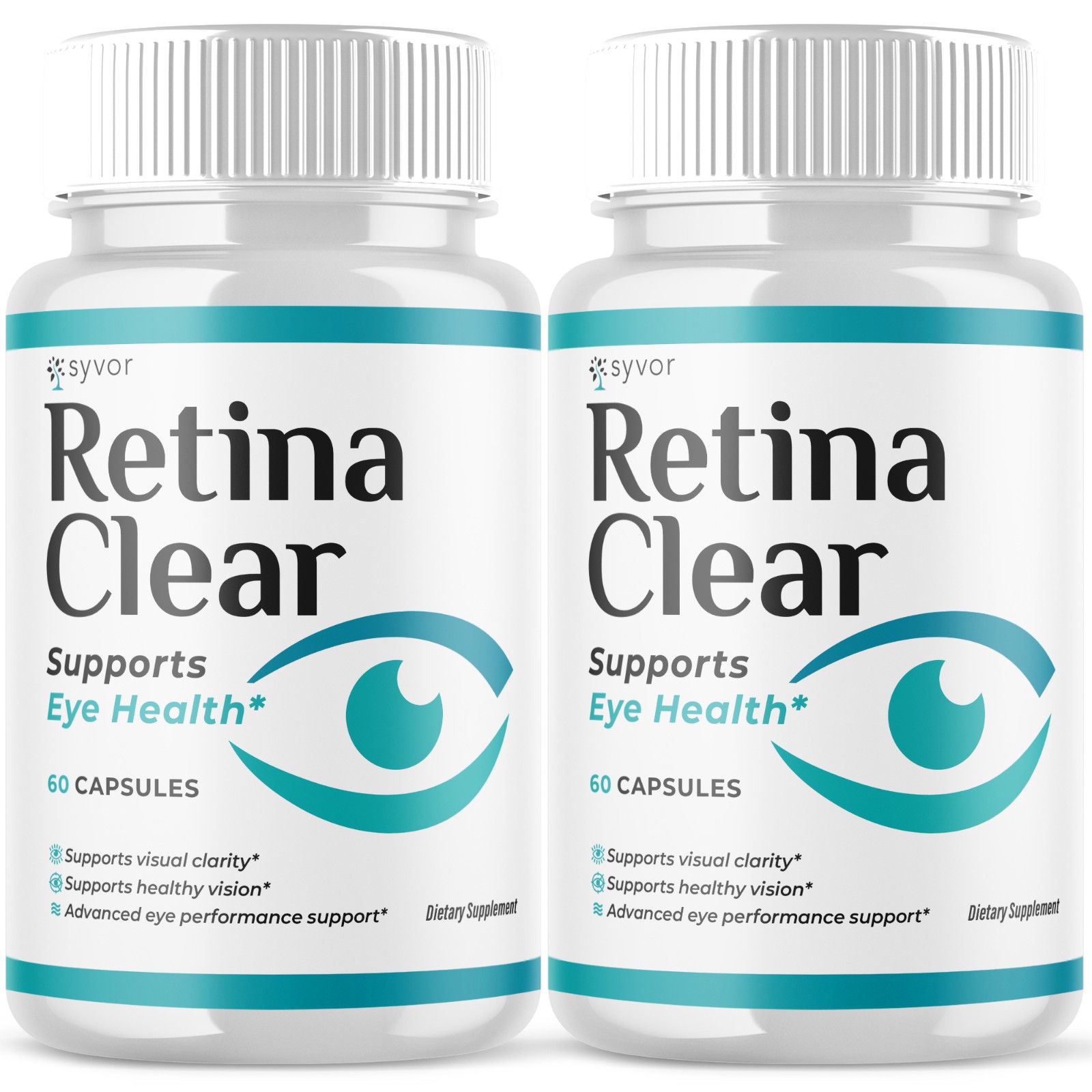 (2 Pack) Retina Clear Capsules, RetinaClear Eye Health Support (120 Capsules)