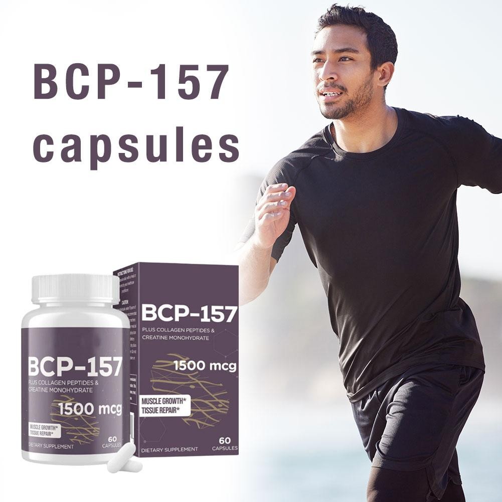.2X Peptide Collagen Formula 157ct Capsules Promotes Growth Muscle High Purity~