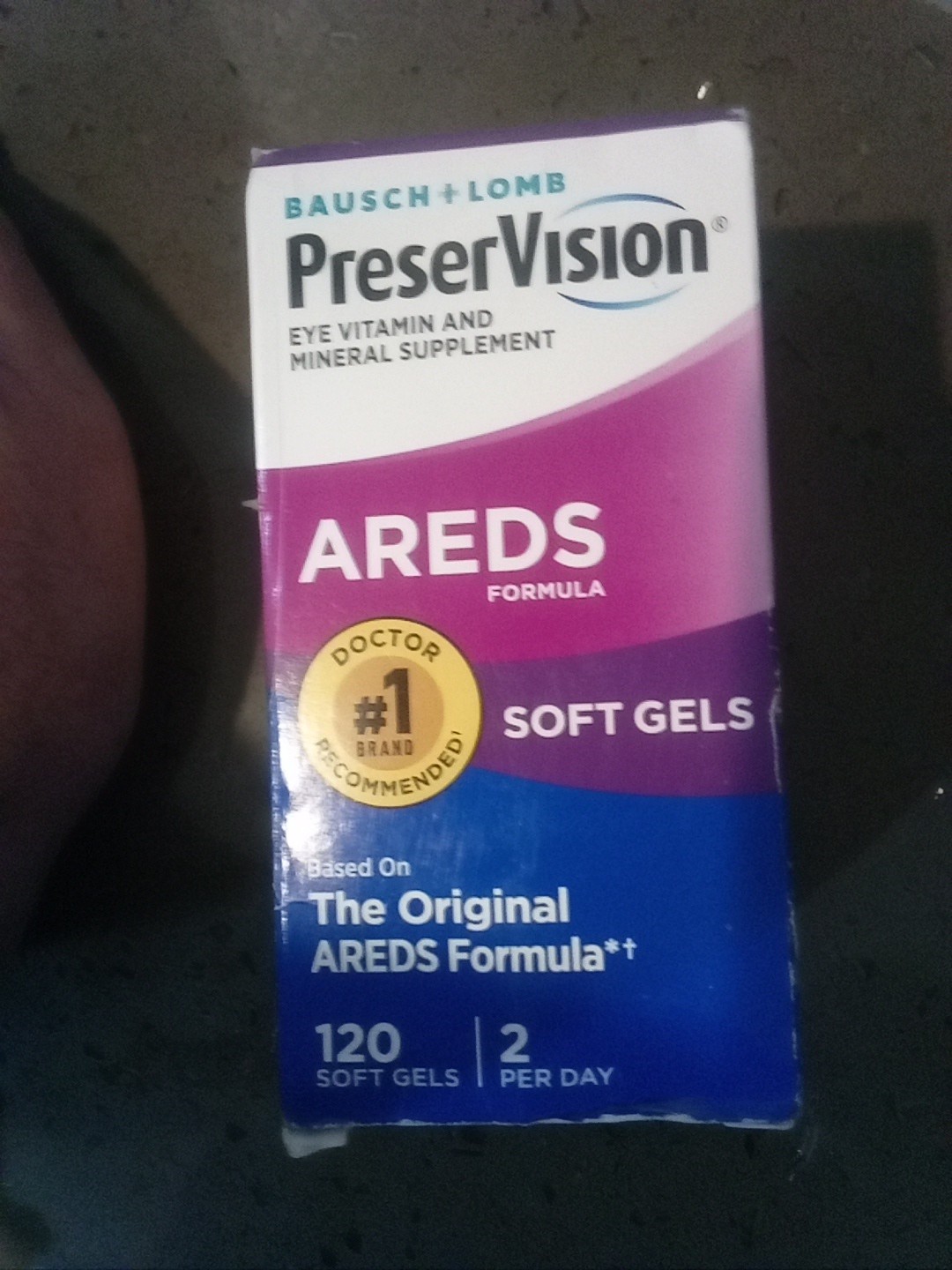 PreserVision Soft Gel 120 Cnt
