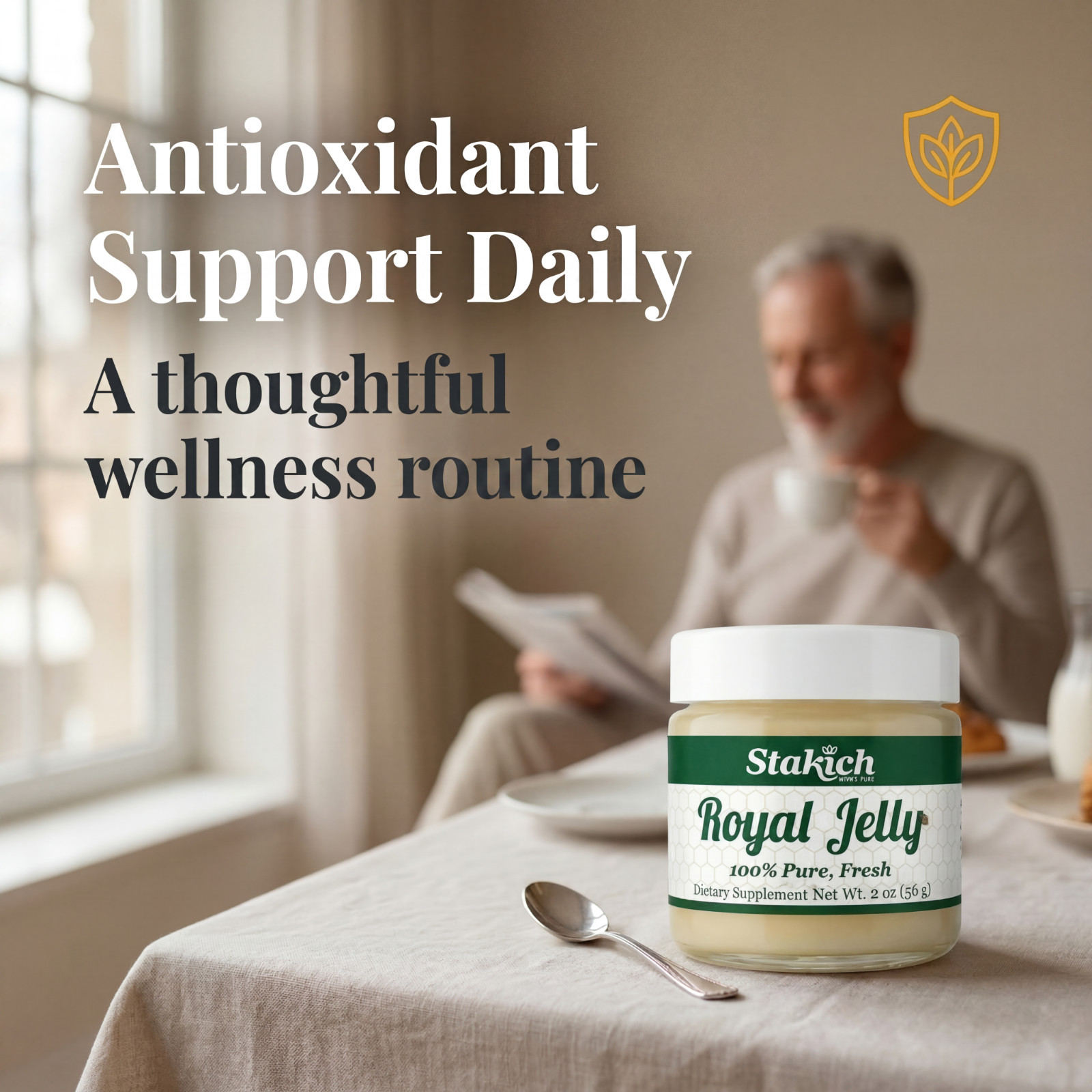 2oz FRESH ROYAL JELLY 100% PURE NATURAL 56,700mg HIGH STRENGTH PREMIUM RAW BEE