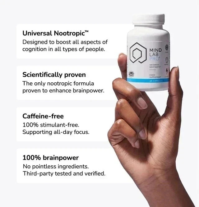 Mind Lab Pro Universal Nootropic – 3-Pack, 180 Total Caps