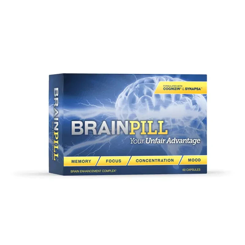 Leading Edge Health Brain Pill Brainpill Synapsa+Cognizin 60 Capsules New 05/26