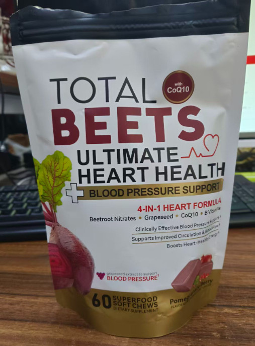 Total Beets Ultimate Heart Health Blood Pressure Support Chews
