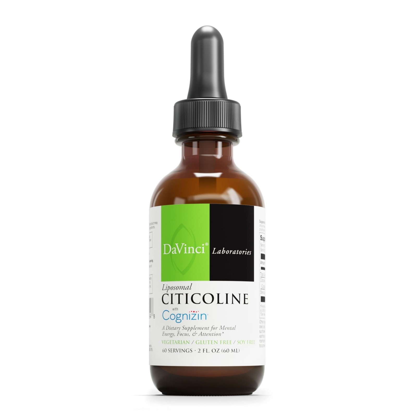 Liposomal Citicoline 60 Servings – Brain Health Supplement – 2 Fl Oz Liquid