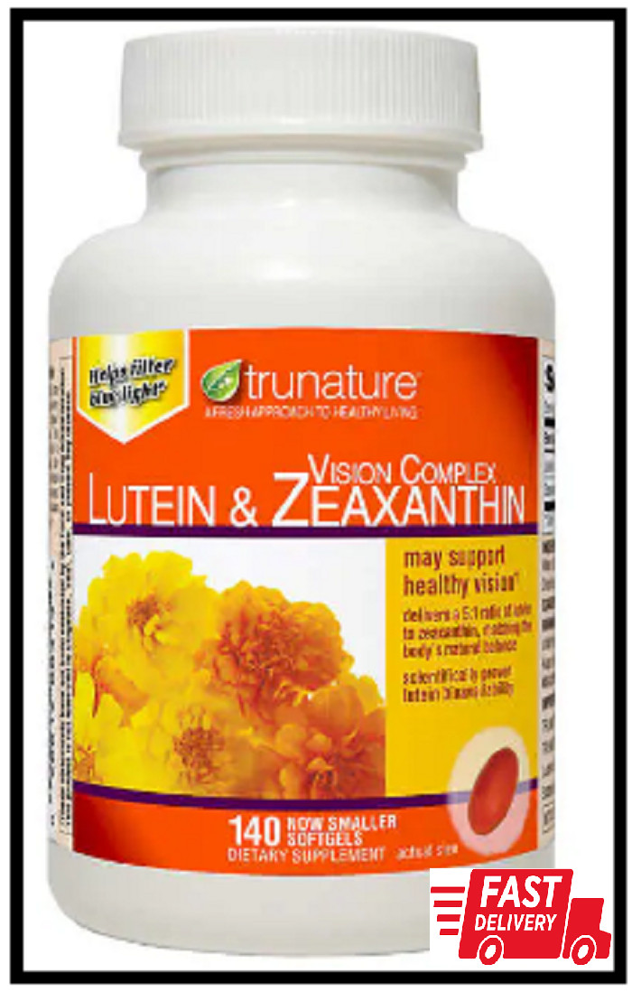 trunature Vision Complex Lutein & Zeaxanthin, 140 Softgels Exp: 05/2025
