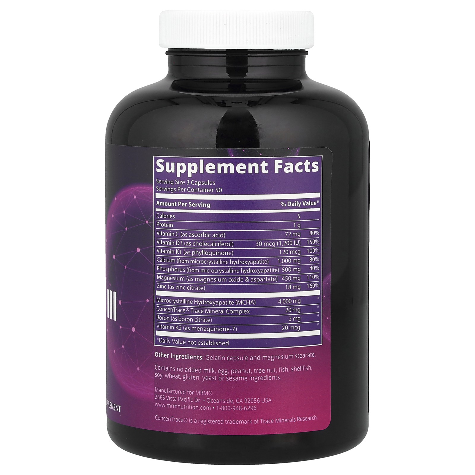 MRM Bone Maximizer III 150 Capsules GMP Quality Assured