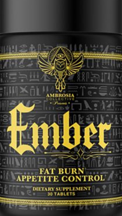 Ambrosia Ember Thermogenic Fat Burner & Appetite Support Supplement 30 Tablets