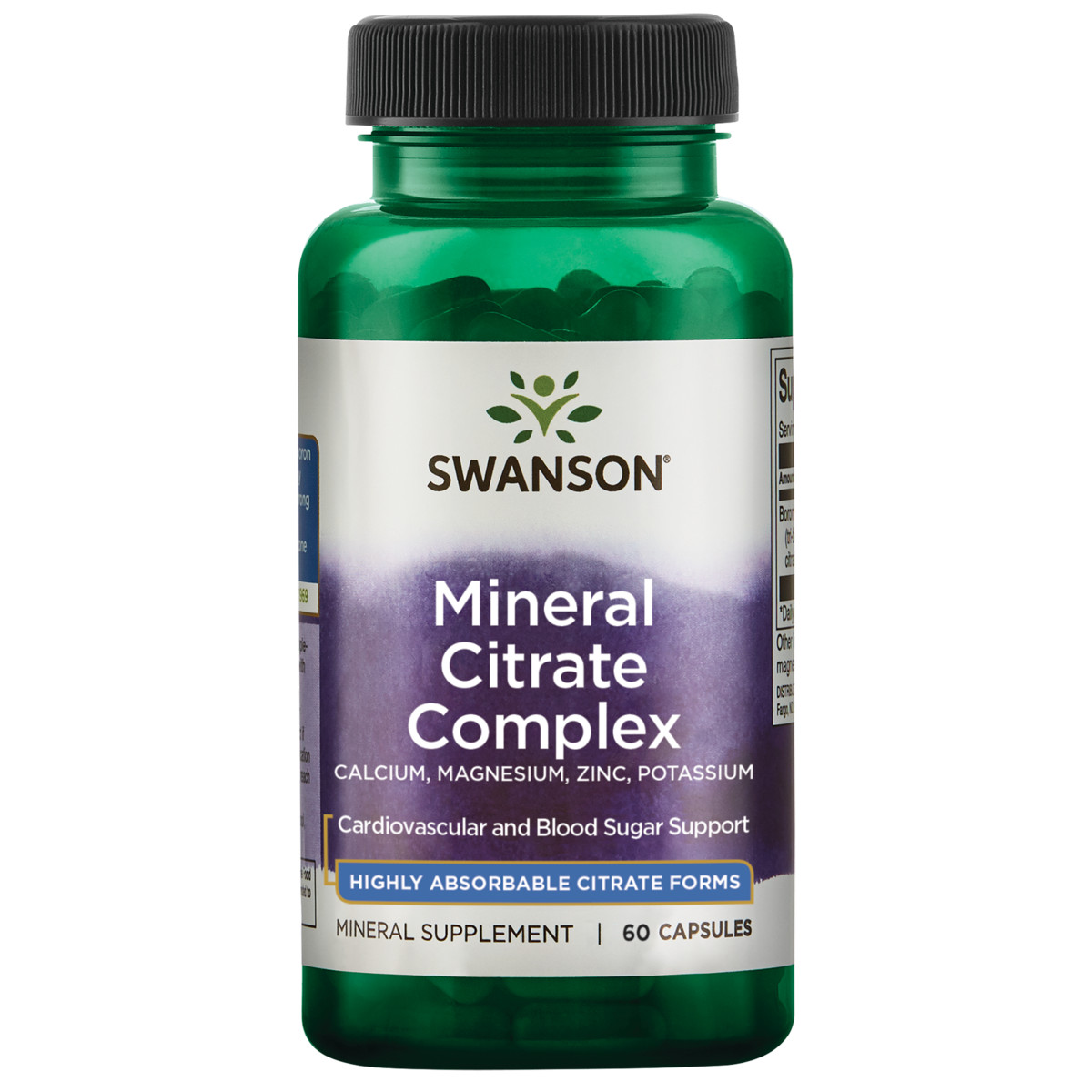 Swanson Multi-Mineral Citrate Complex 60 Capsules