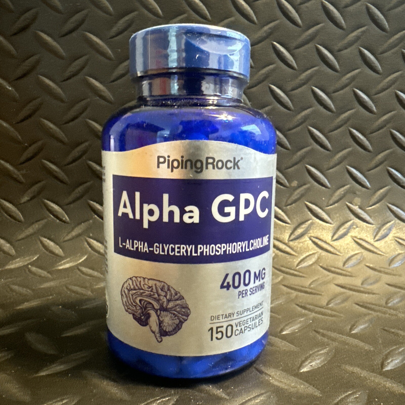 Alpha GPC, 400 mg (per serving), 150 Vegetarian Capsules Exp 9/24