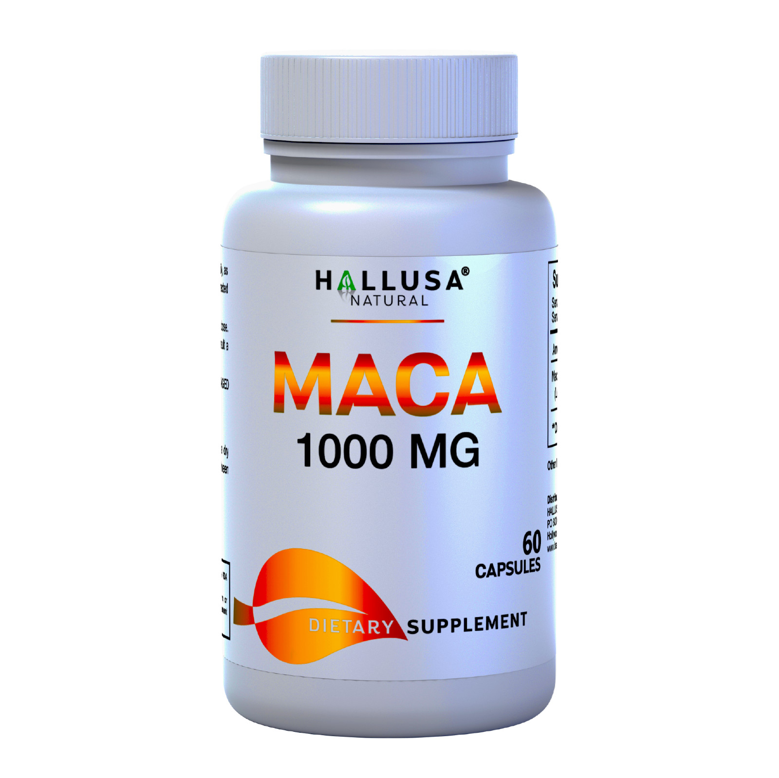 Maca Root for Men and Women – Superfood – Energyzer – Hormone Balance – 60 cap