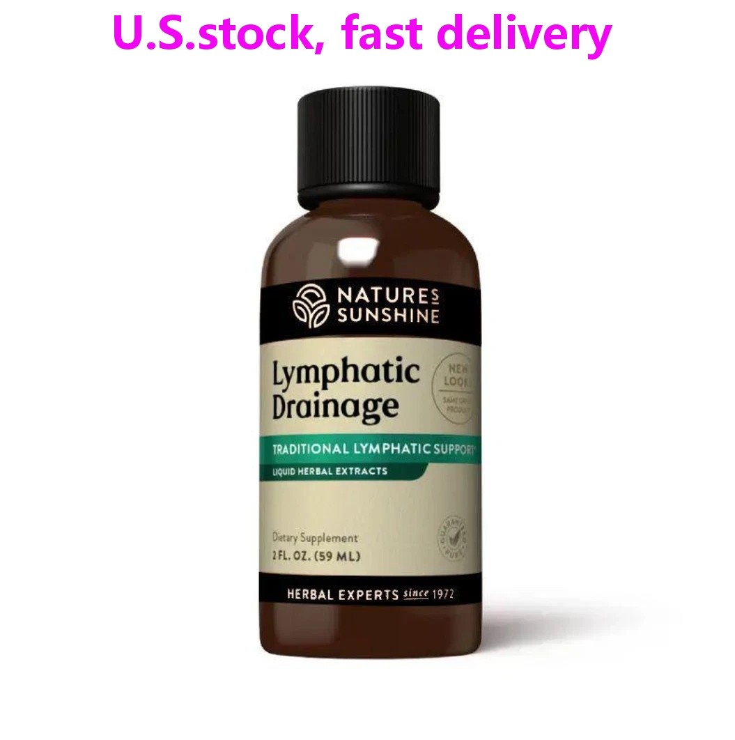 Nature’s Sunshine Lymphatic Drainage 2oz – Detox, Bloat Relief & Immune Support
