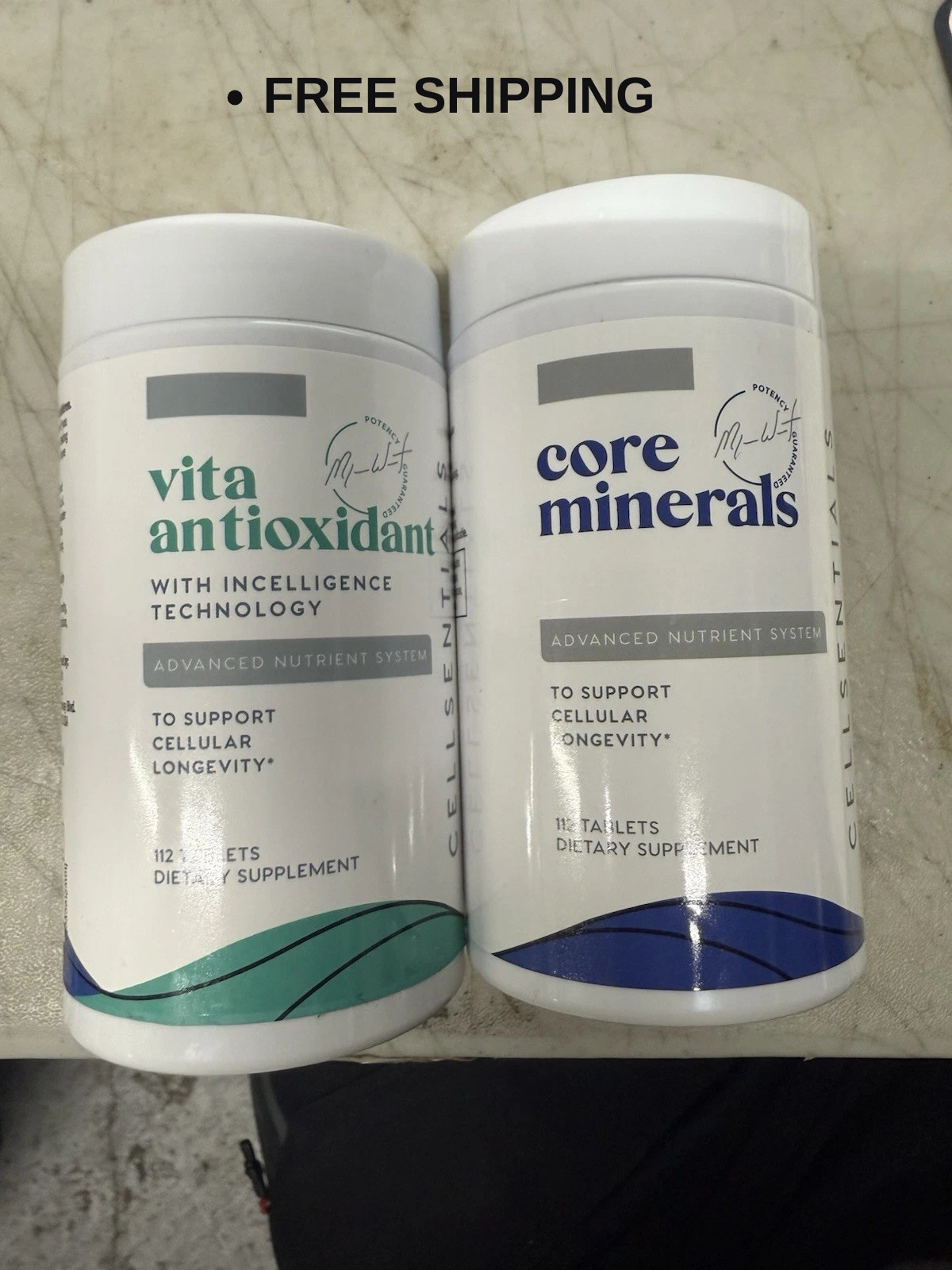 Usana Cellsentials Vita Andioxdat + Core Minerals Latest Formula Exp Date 12/28
