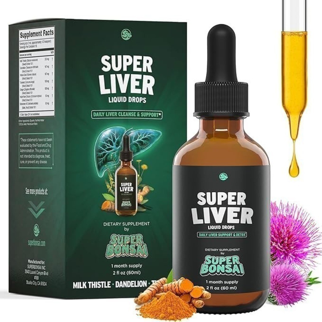Super Liver Support with Milk Thistle All Natural Herbal Supplement