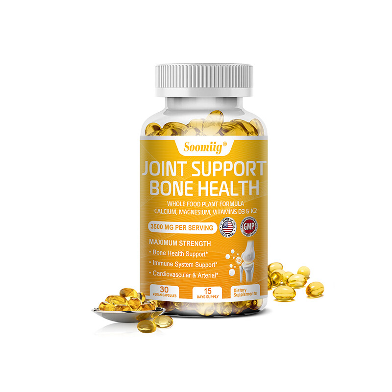Vitamin D3 + K2 Softgels – Strong bones, heart, joint, immune health support