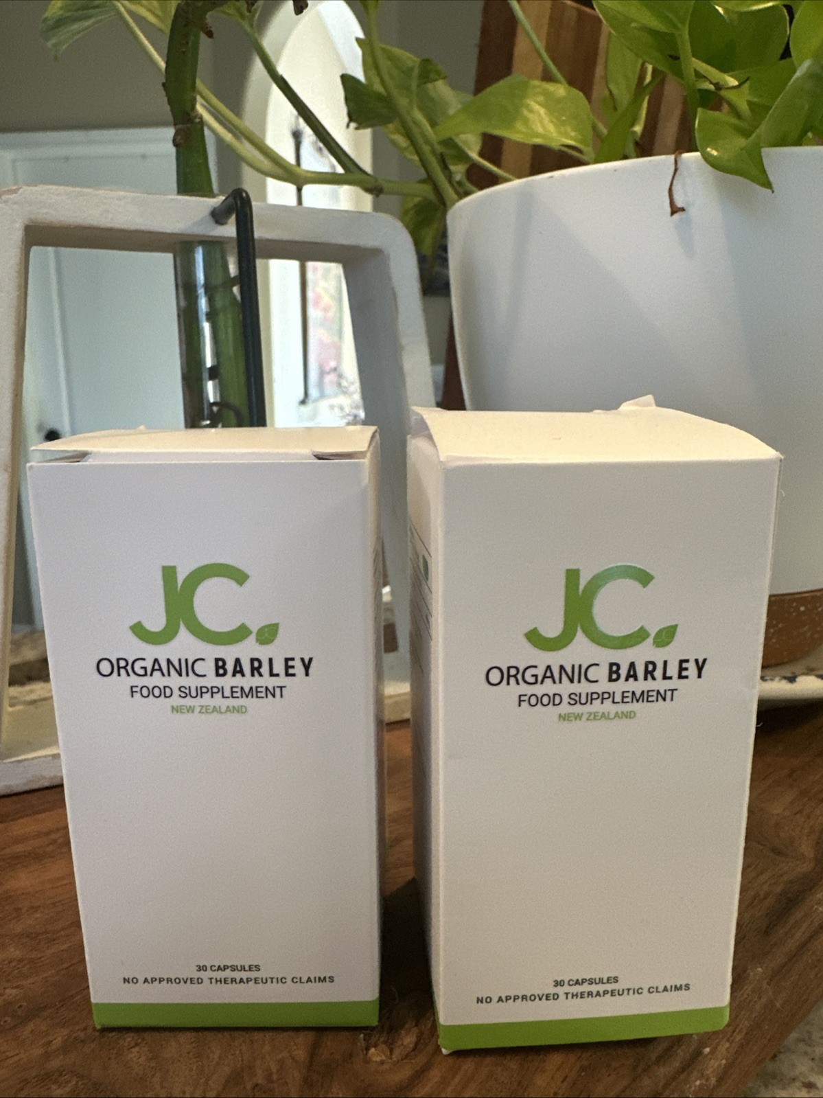 Buy 1 Get 1 Free JC Organic Barley Food Supplement 30 Capsules