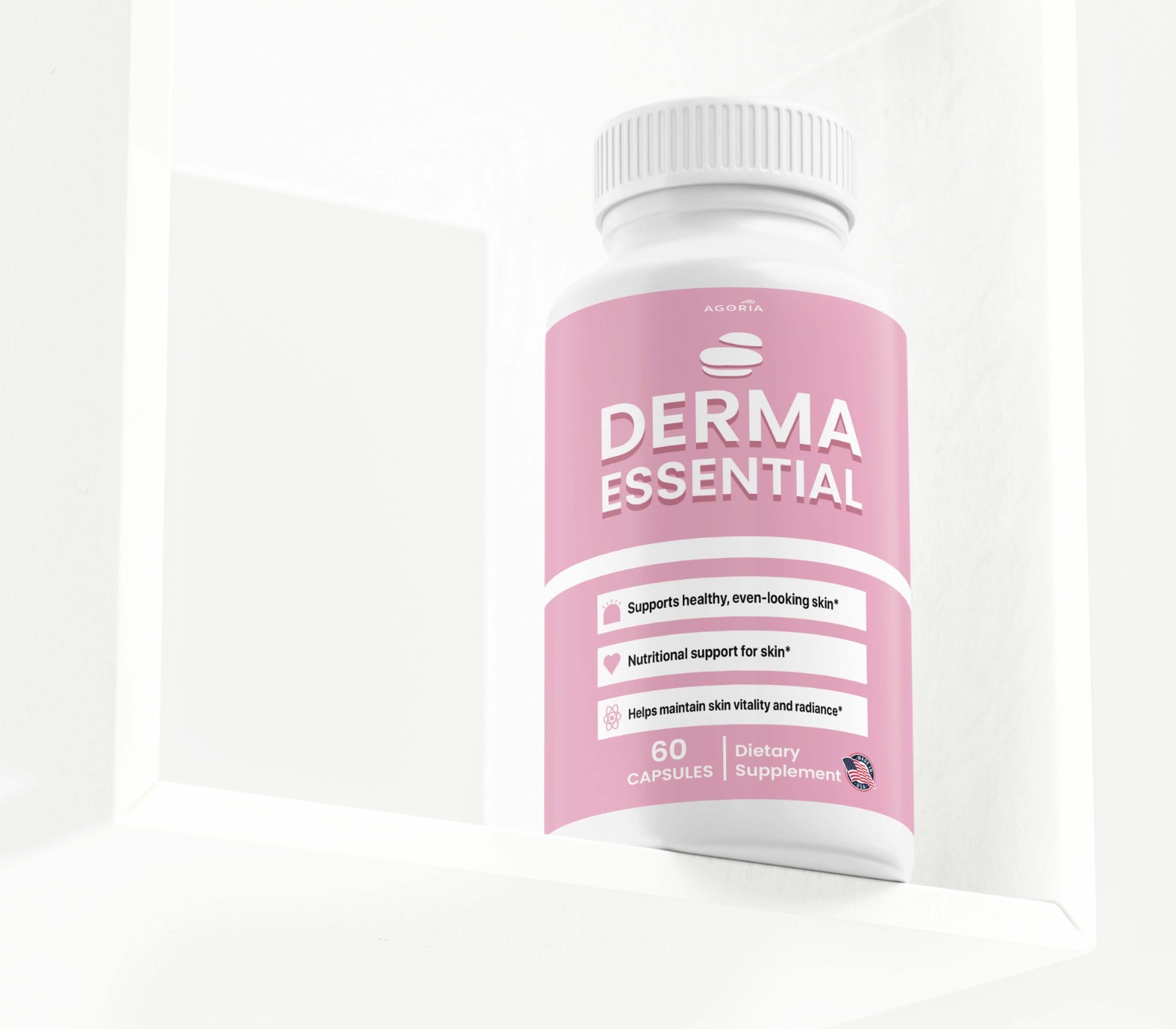 Derma Essential Capsules Premium Derma Essential for Skin Clarity (2 Pack)