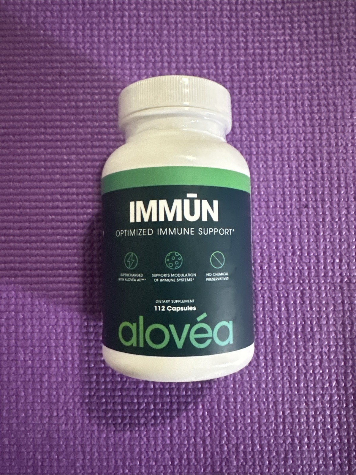 Alovea Immun OPTIMIZED IMMUNE SUPPORT 112 Caps EXP 07/2027 Alovéa