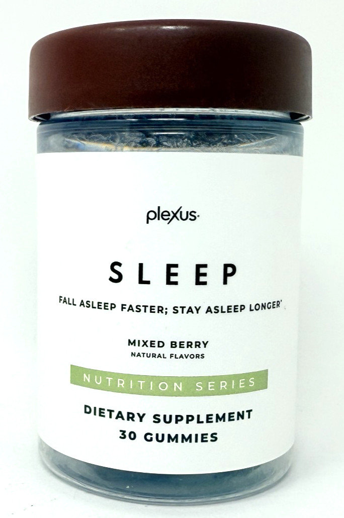 Plexus Sleep Supplement 30 Gummies Mixed Berry Natural Flavor, EXP: 9/26