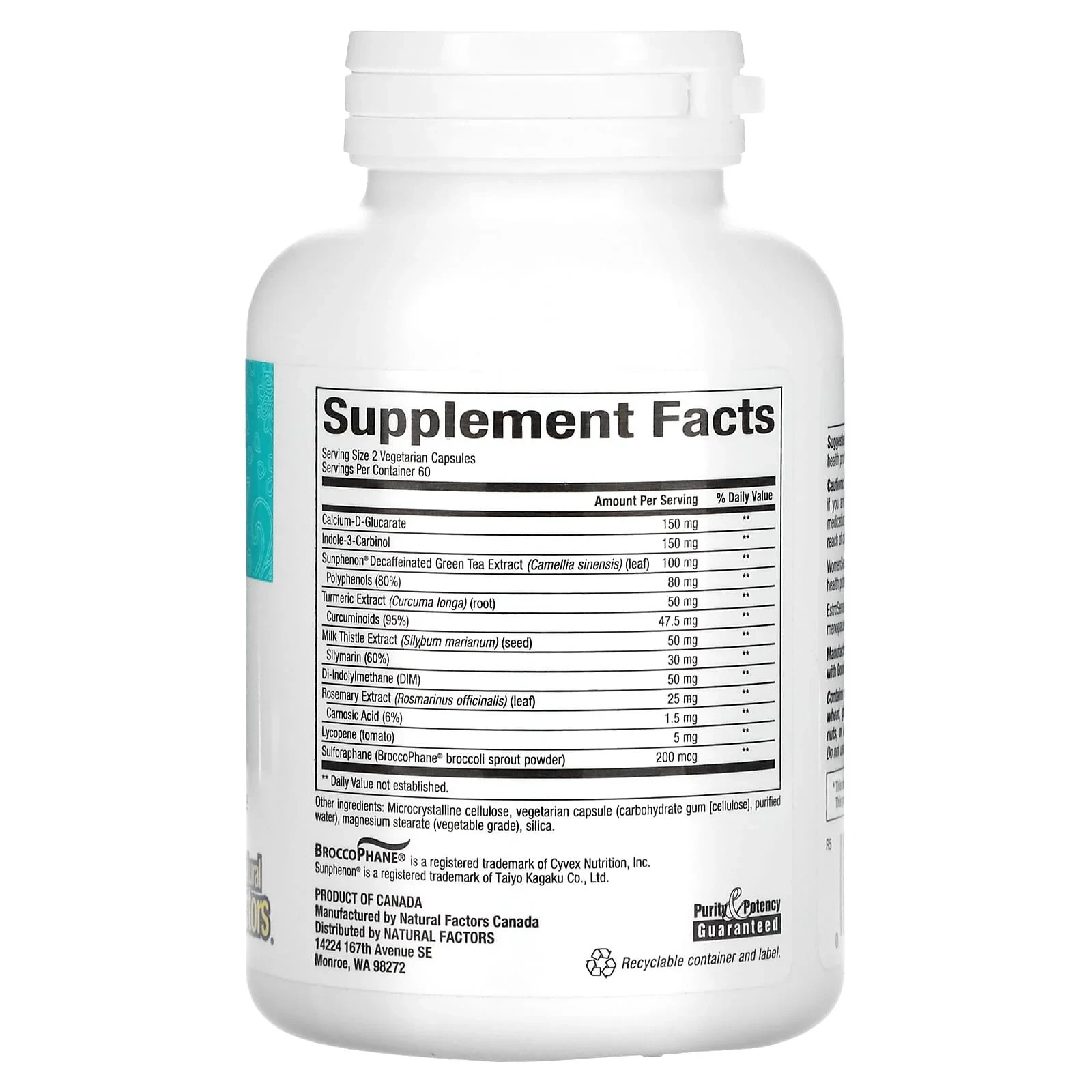 WomenSense by Natural Factors, EstroSense 120 Caps