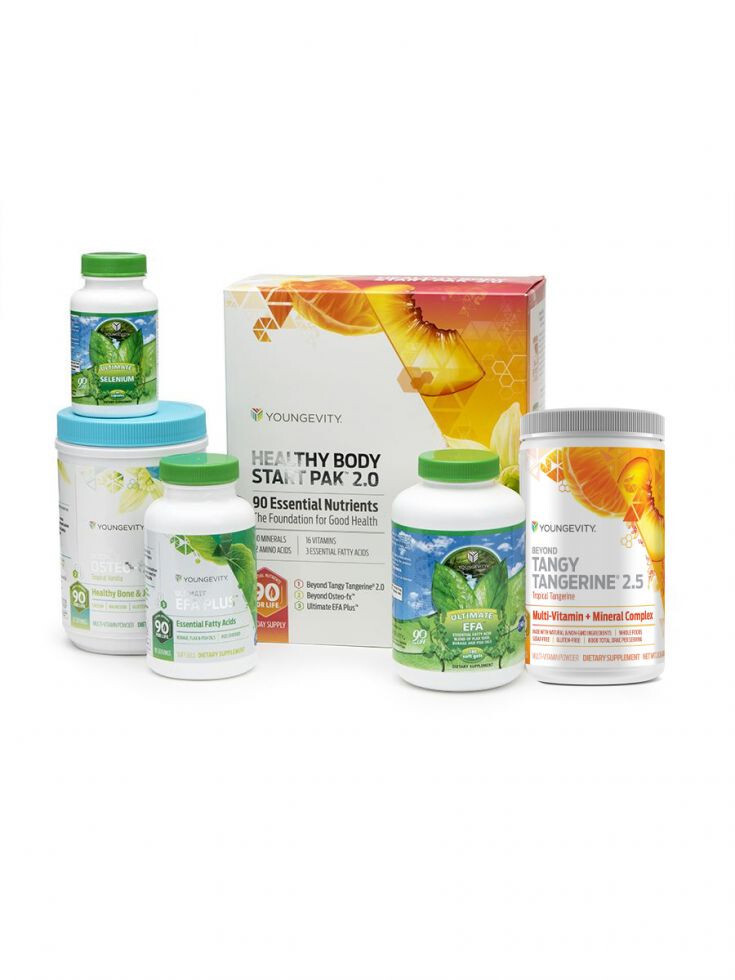 Youngevity Plan-1x Healthy Body Brain and Heart Pak 2.5