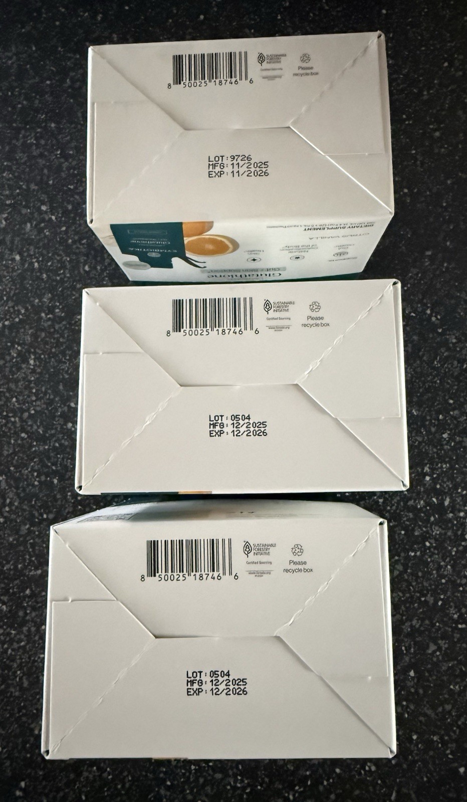 3 Boxes of Cymbiotika Liposomal Glutathione 26‑Pack ea– Detox,Energy, Gut & Skin