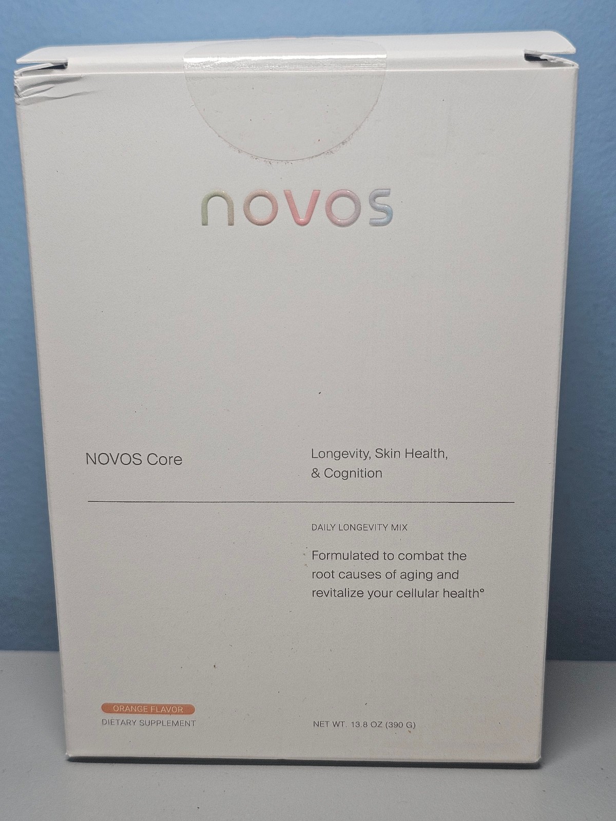 Novos – Novos Core Vitamin Drink Mix -Orange -30packets -Exp 06/27 -New! Sealed!