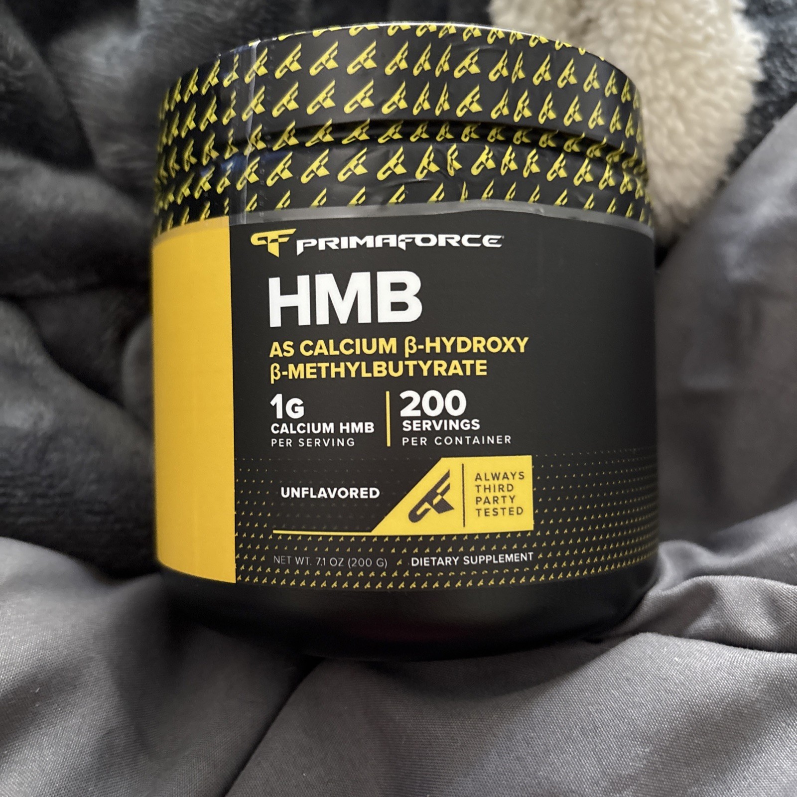 Primaforce HMB Supplement Powder (200g) (Unflavored) – Pure Calcium Beta-Hydroxy