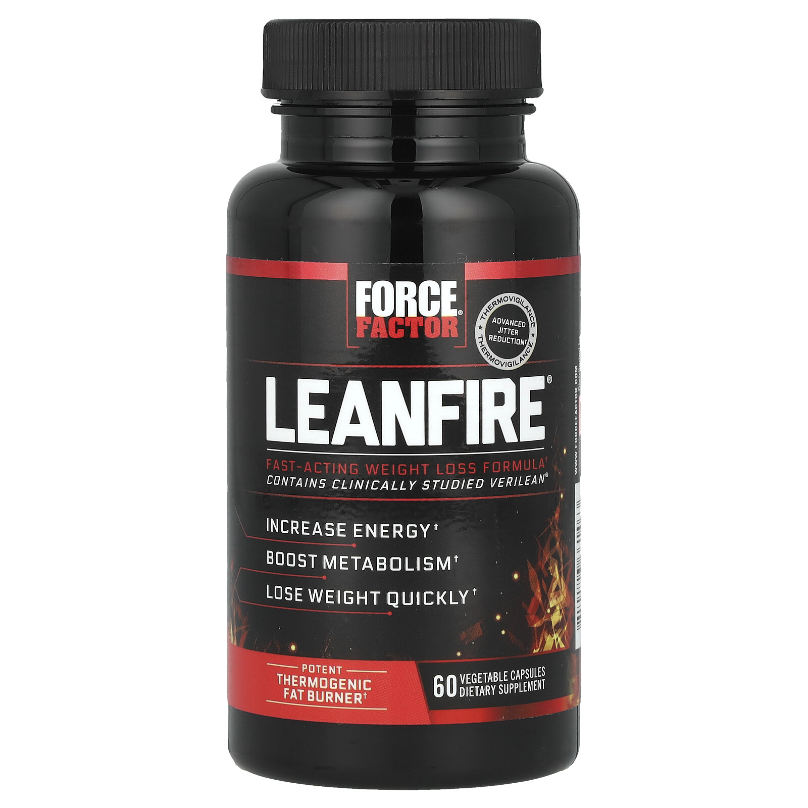 LeanFire®, 60 Vegetable Capsules