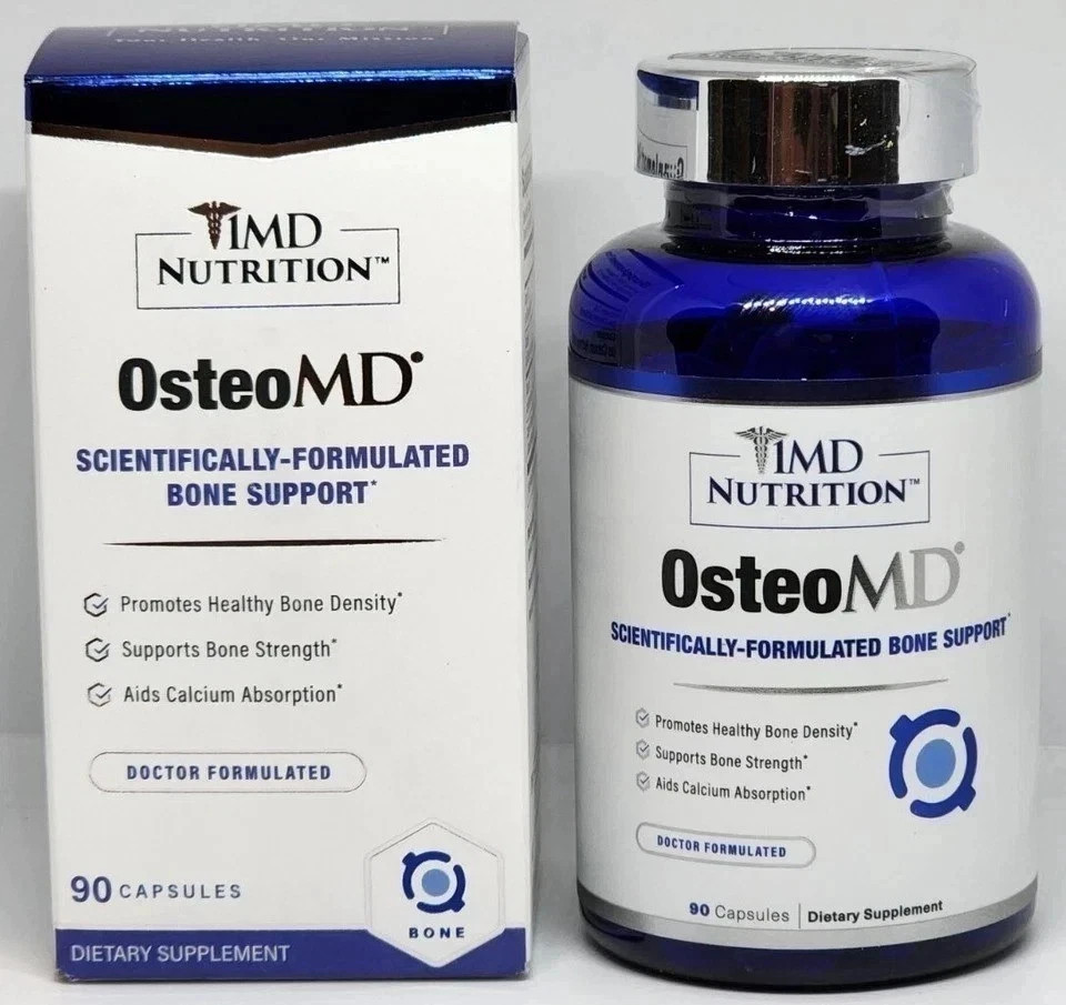 1MD Nutrition OsteoMD Bone Health Support 90 Softgels Exp 12/2027
