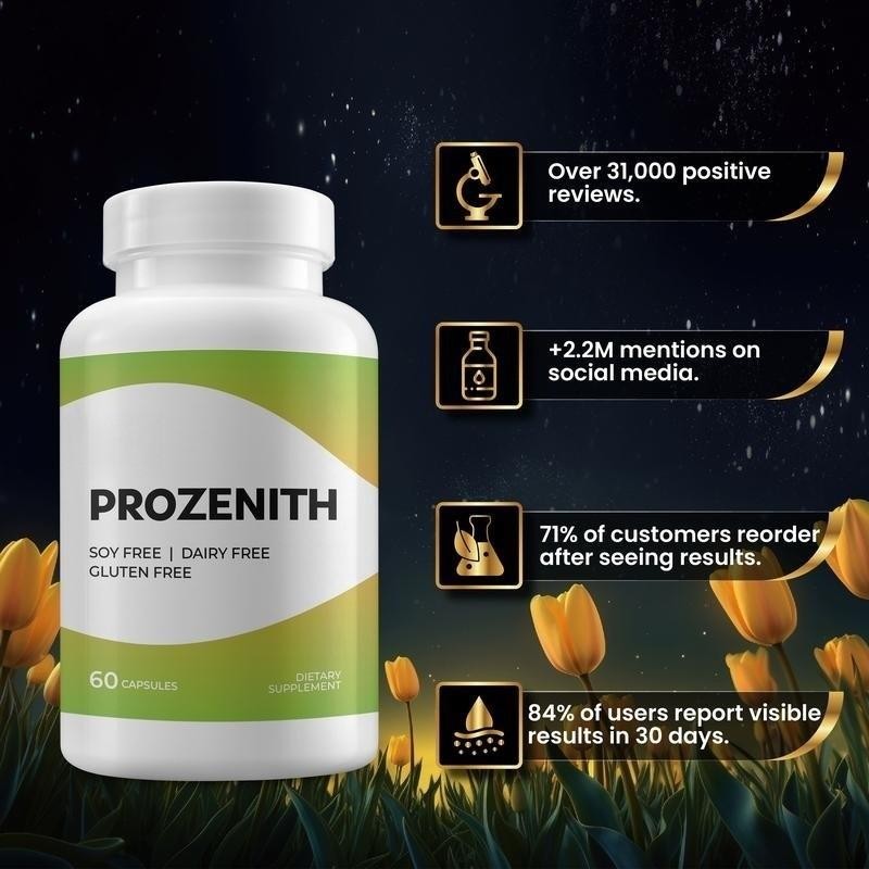 Fat Zinc Capsules Prozenith Soy Free | Dairy Free Gluten Free Enhance Immune S T