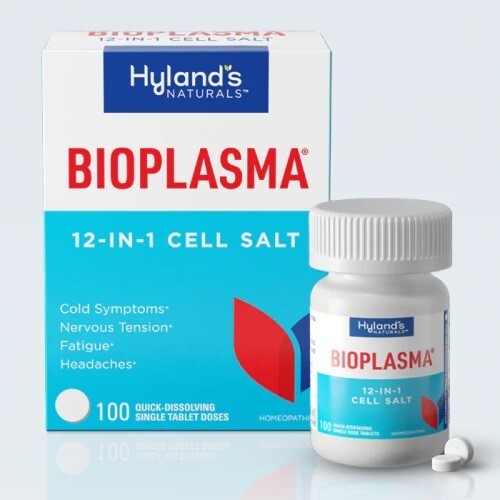 Hyland ‘s BIOPLASMA 12-IN-1 Cell Salts Homeopathic 100 Tablets Exp 1/2029