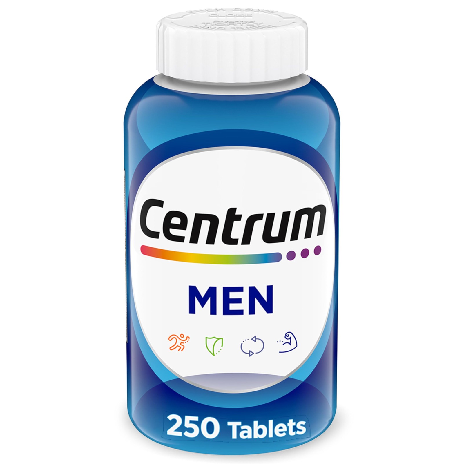 Centrum Multivitamin for Men, Multivitamin/Multimineral 250 Count (Pack of 1)