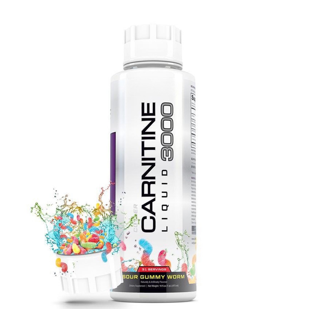 Liquid L-Carnitine 3000mg Sour Sweet Flavor, High Absorption Supplement Energy