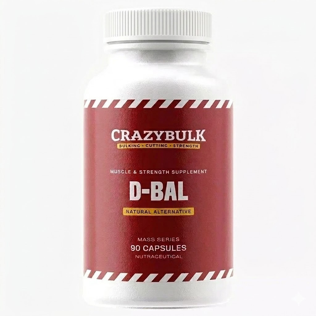 Best Supplement for Muscle Gains Crazy Bulk D BAL 90Caps