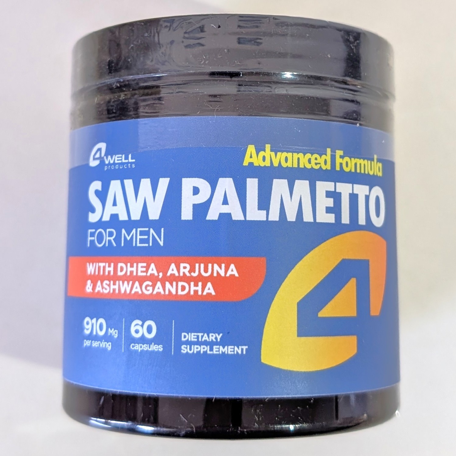 Saw Palmetto for Men & Prostate Health Supplements with Arjuna Extract Exp 10/28
