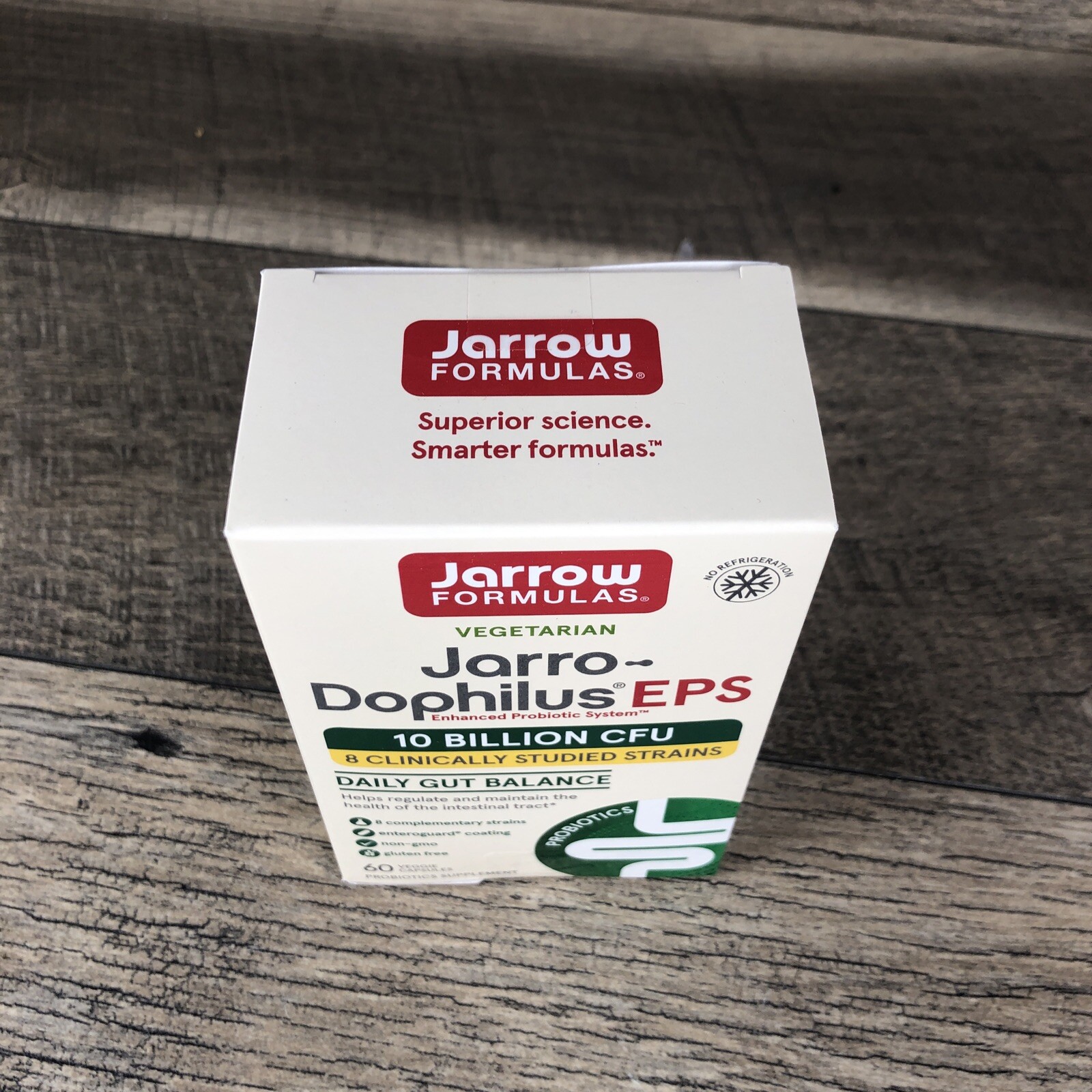 Jarrow Formulas, Inc. Vegetarian Jarro-Dophilus Eps 10 Billion Cfu 60 Veg Caps