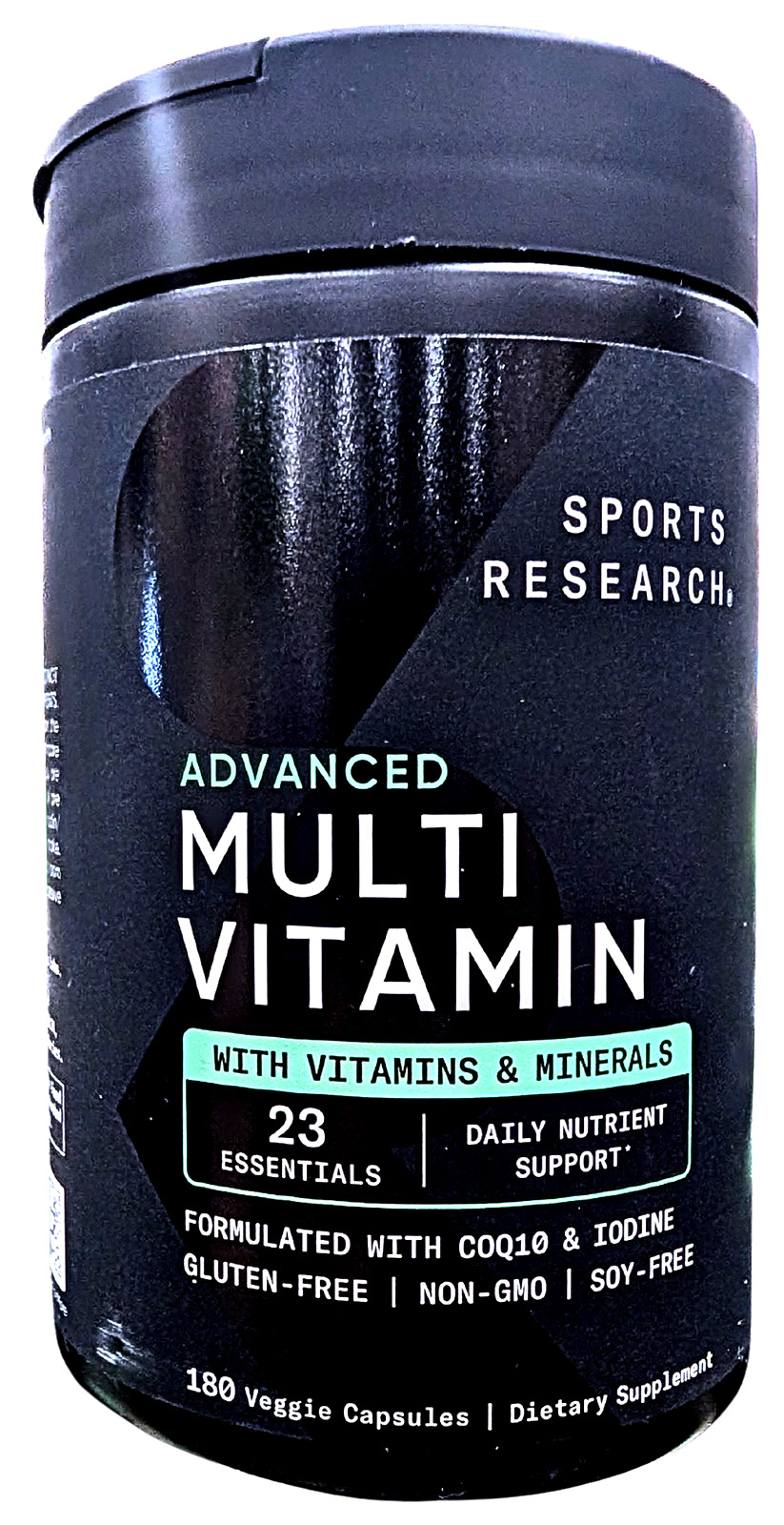 Sports Research Advanced Multivitamin 180 Veggie Capsules EXP 10/2027