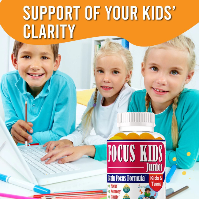 Smply Focus Ultimate Gummies ,Focus, Clarity & Memory Booster For Kids 20/12/25