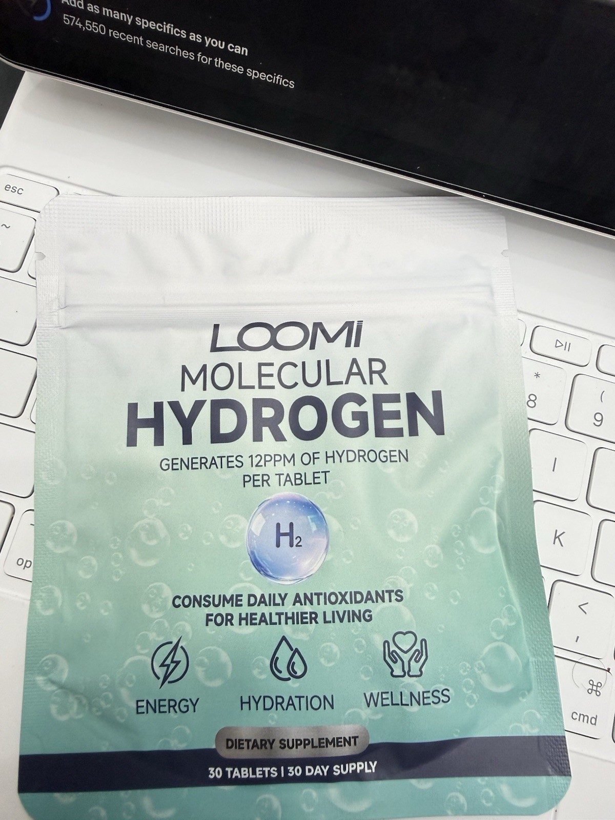 A Better You Molecular Hydrogen Water Tablets – 30Pcs/Pack Antioxidant-Rich