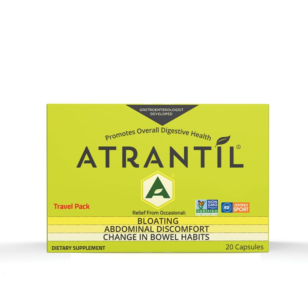 Atrantil Travel Pack 20 Count Bloating Abdominal Discomfort Digestive Support