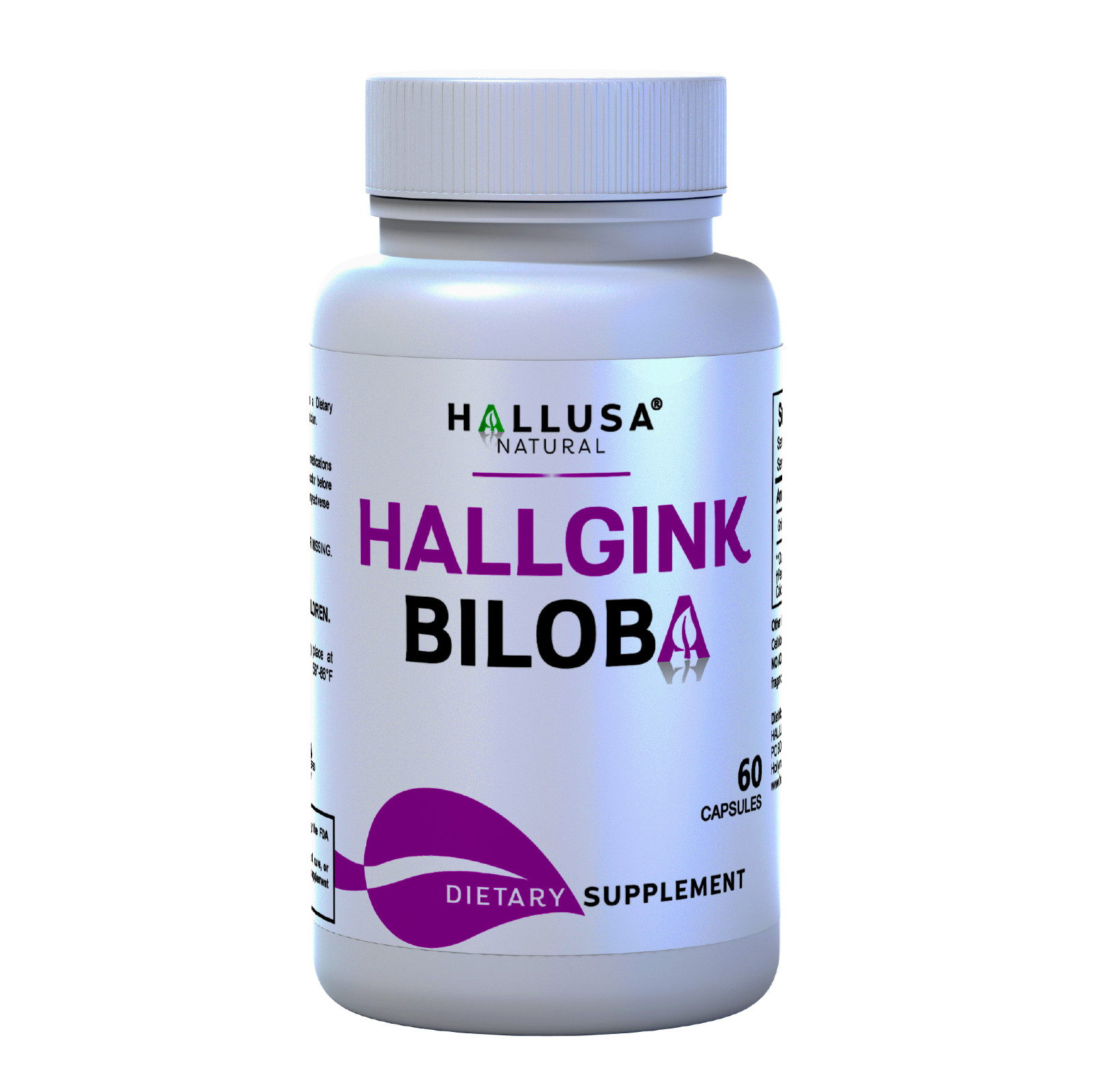 GINKGO BILOBA 120 mg – Brain Function – Memory Support Supplement – 60 Cap
