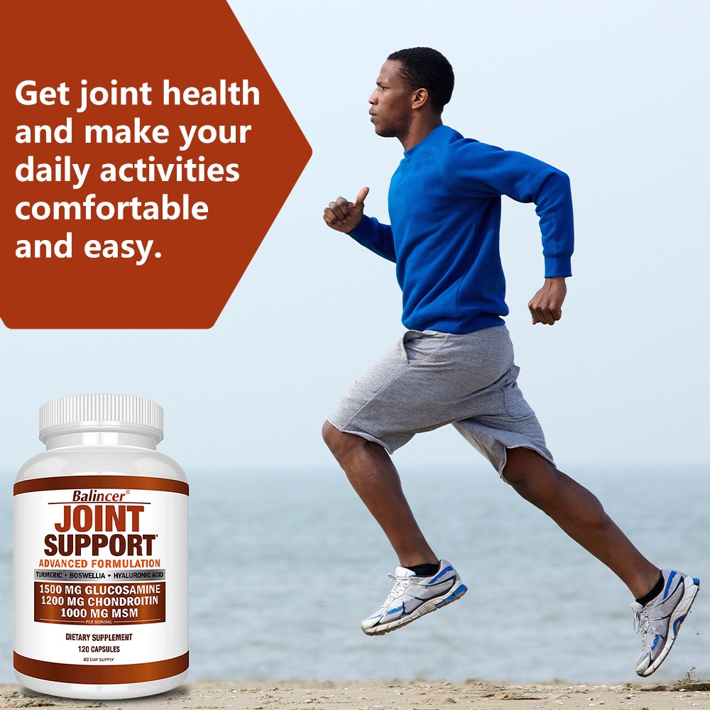 Glucosamine Chondroitin Turmeric MSM Bone Joint Flexibility Mobility 120 Capsule