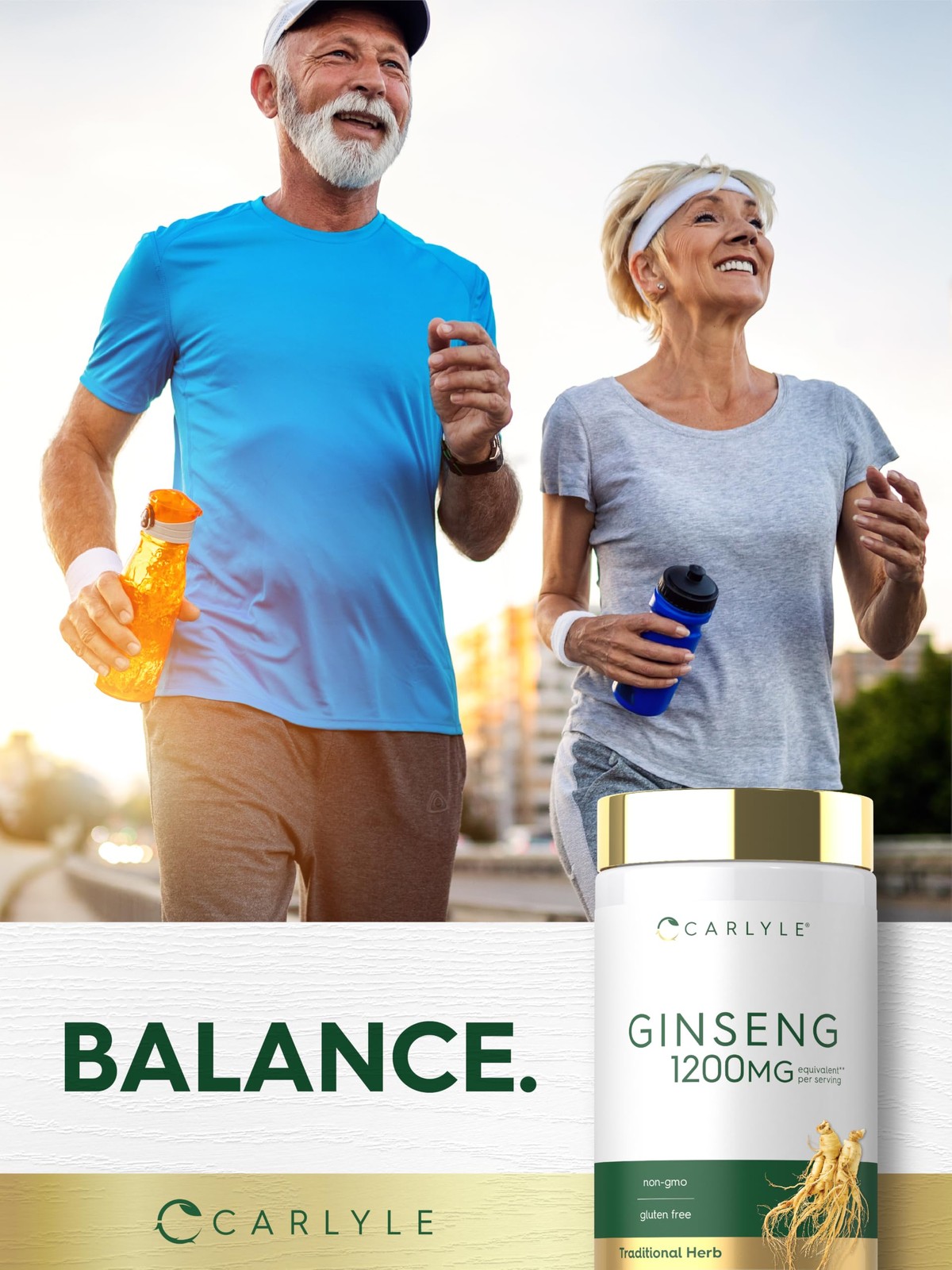 Ginseng Extract Supplement | 120 Capsules | 120 Count (Pack of 1)