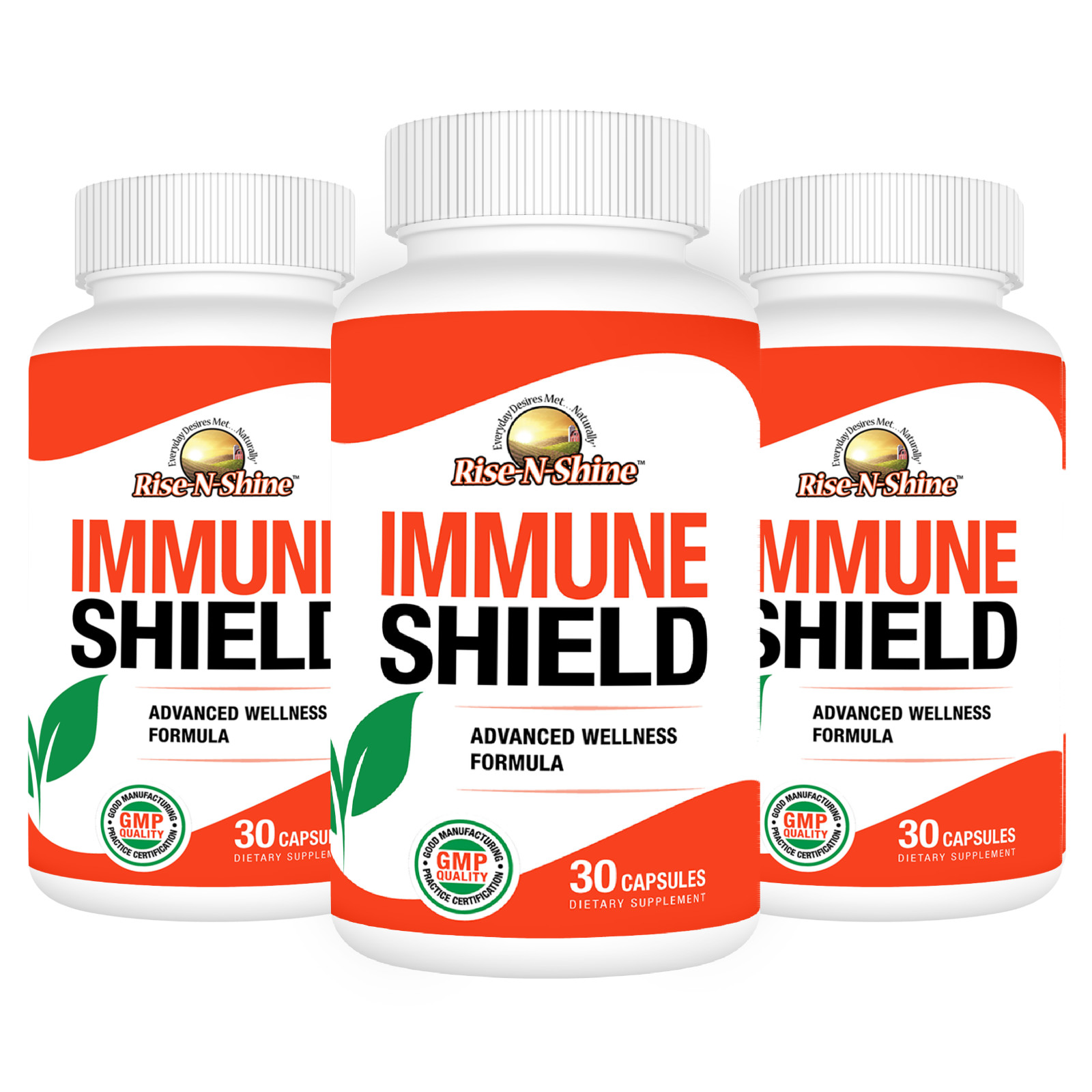 Immune Shield by Rise-N-Shine Buy 2 Get 1 FREE 3 Pack Immune