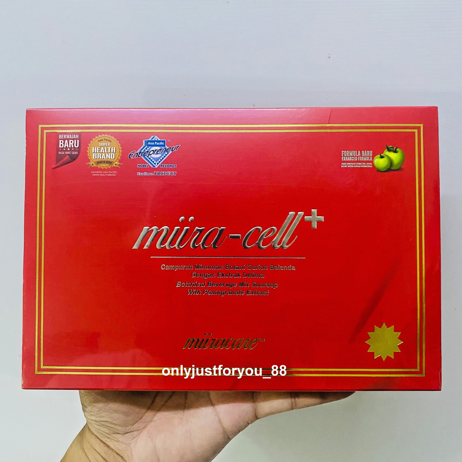 Miiracell plus by Revoobit International 24 sachets stem cell free shipping