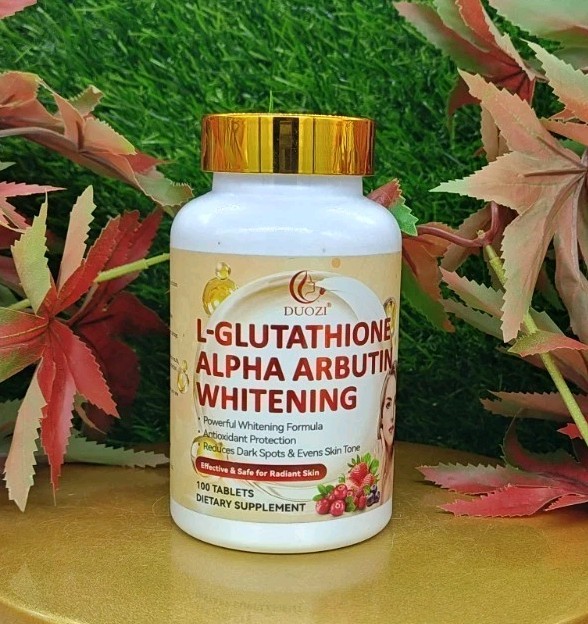 Duozi L-Glutathione alpha Arbutin whitening Supplement reduces dark sport