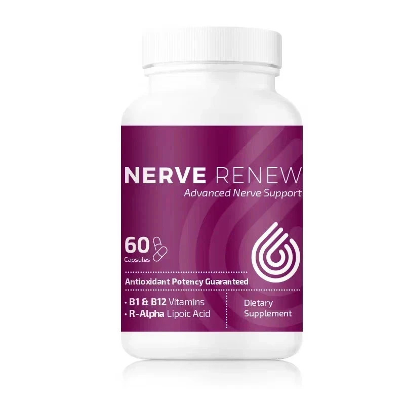 NERVE RENEW Advanced Nerve Support – with R-Alpha Lipoic Acid and etc, Pack of 1