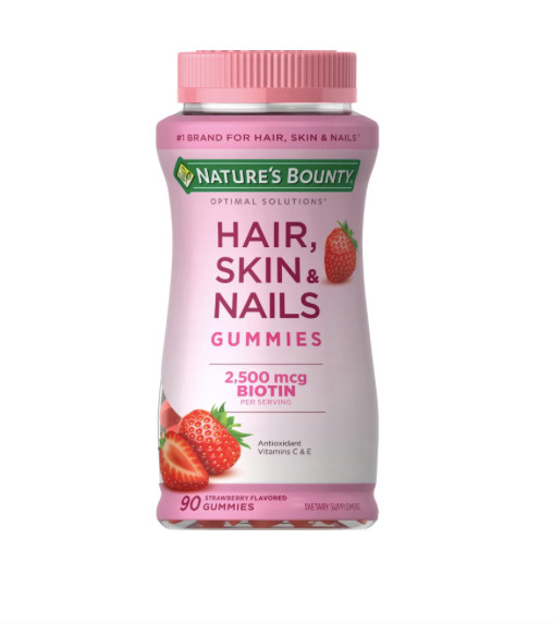 Nature’s Bounty Hair Skin and Nail Vitamins Biotin Women’s Multivitamin 90Ct