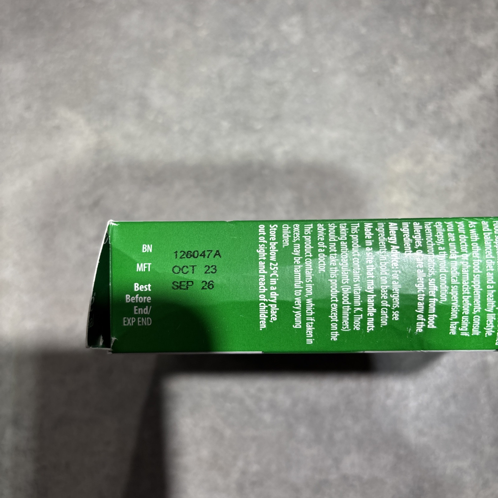 Vitabiotics Pregnacareoriginal Tablets 30 Tablets Exp 10/2026