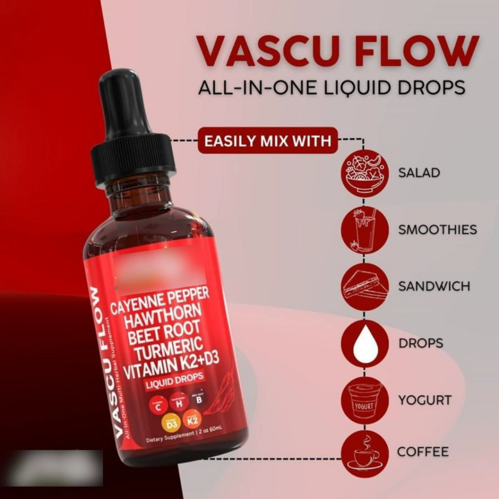 60ML Cayenne Pepper Hawthorn Beet Root Turmeric Vitamin K2+D3 Liquid Drops